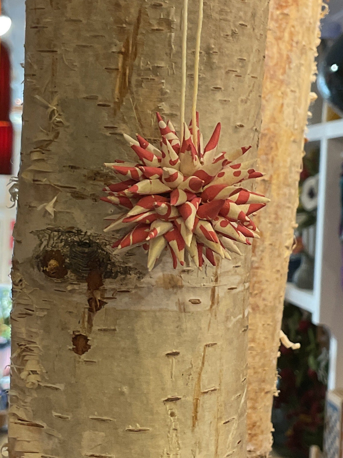 Kotte Mini Paper Cluster Stars - Set of 6 Christmas Decorations