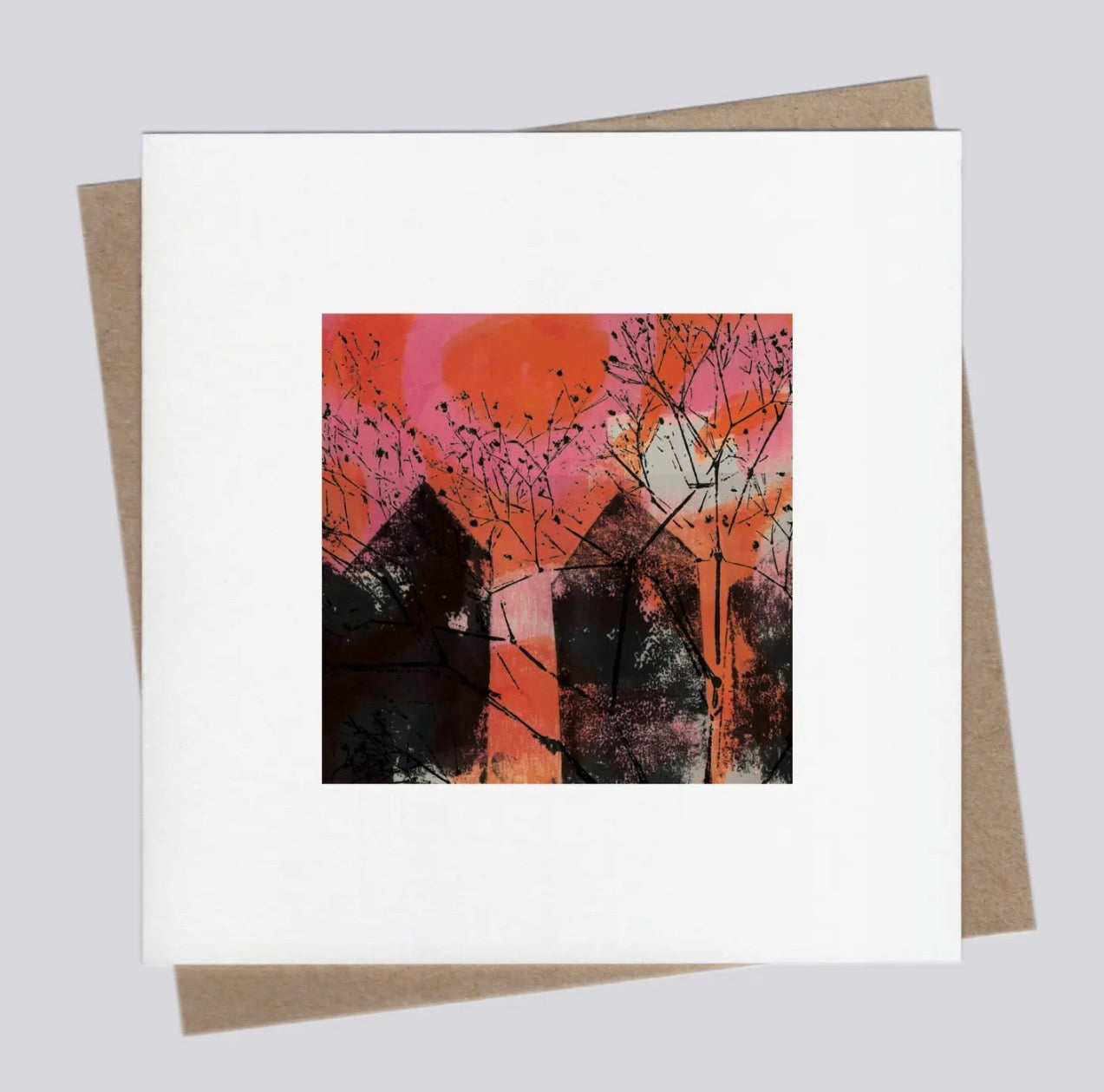 The Allotment Sheds 2 Greetings Card