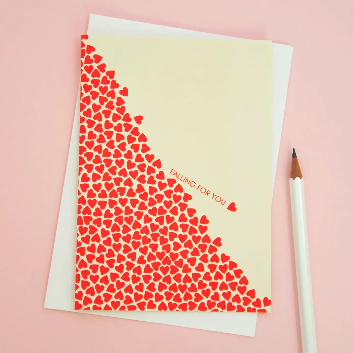 Falling For You Greeting Card