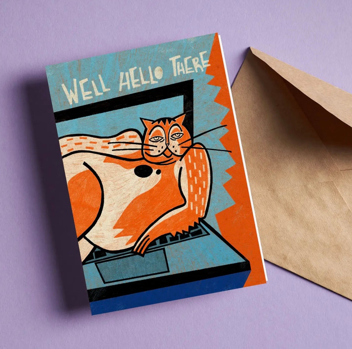Well Hello There! Greetings Card