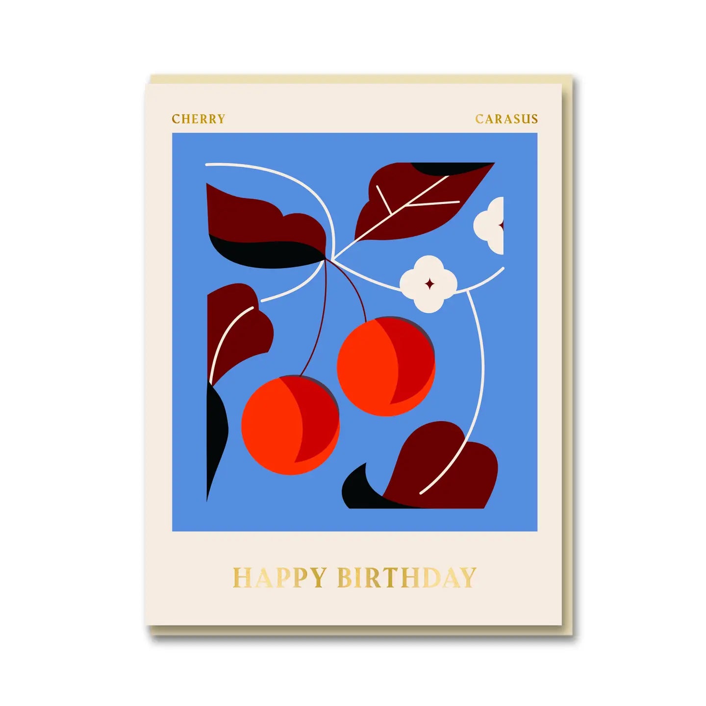 Cherry Birthday Card