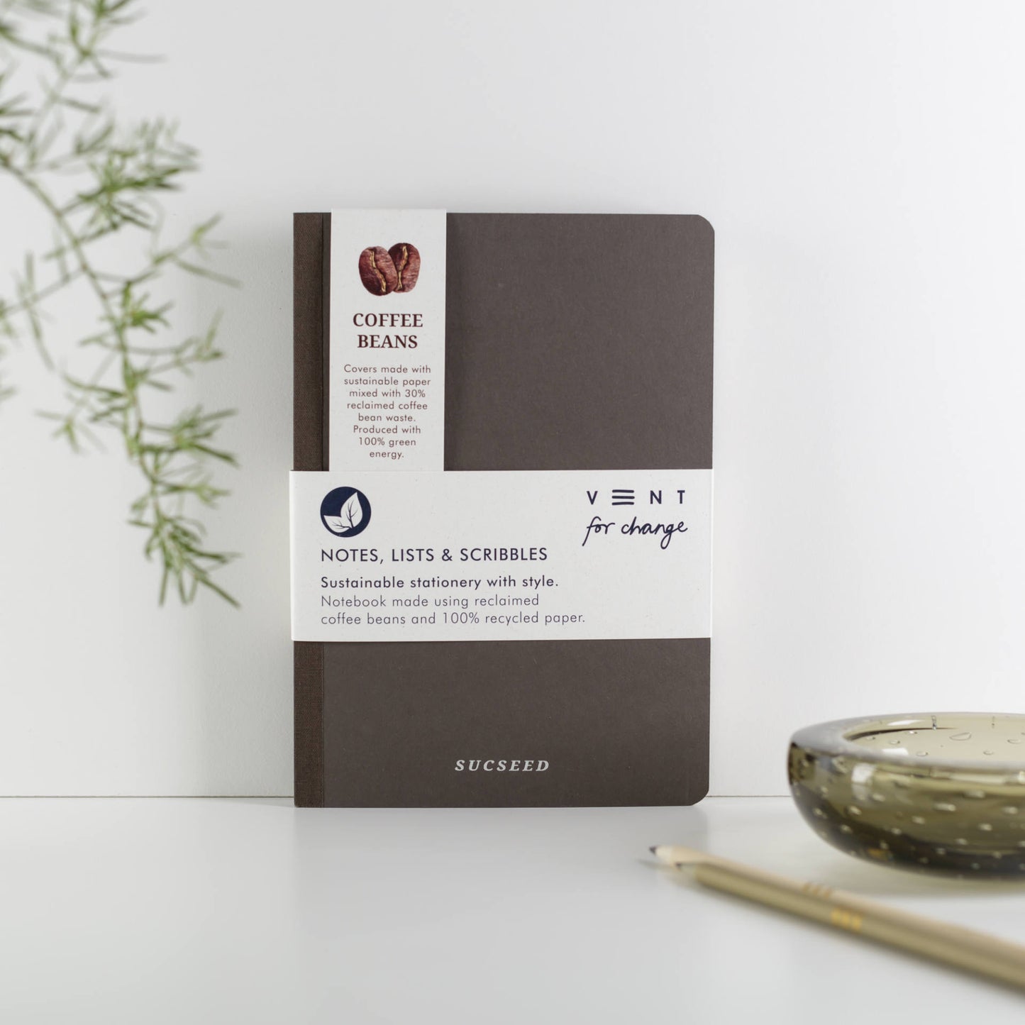 Coffee Beans Notebook A5