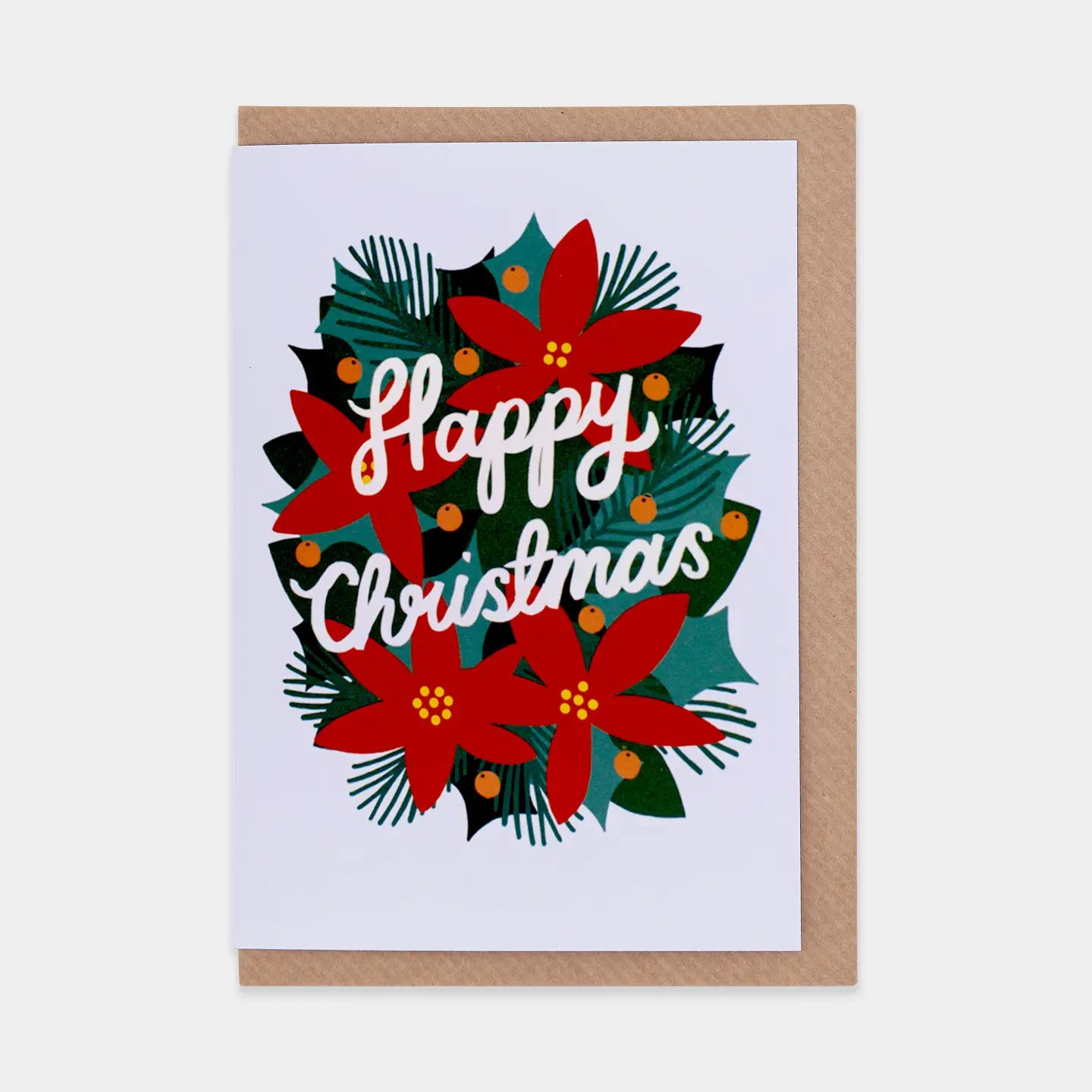 Happy Christmas Greeting Card