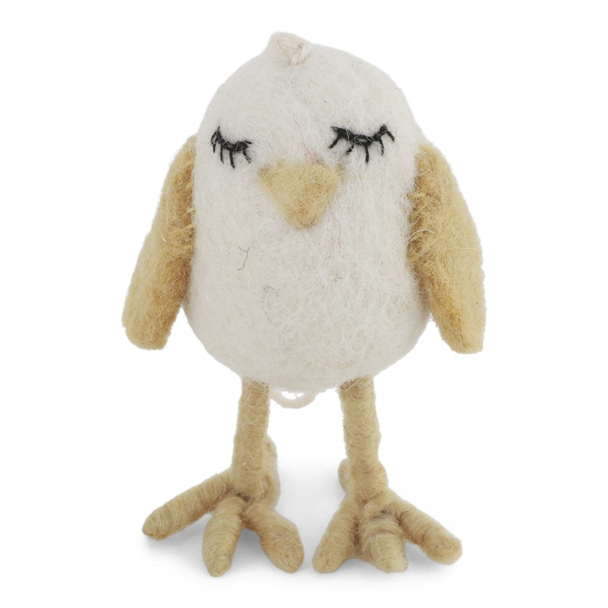 Dreaming Chick Felt Decoration
