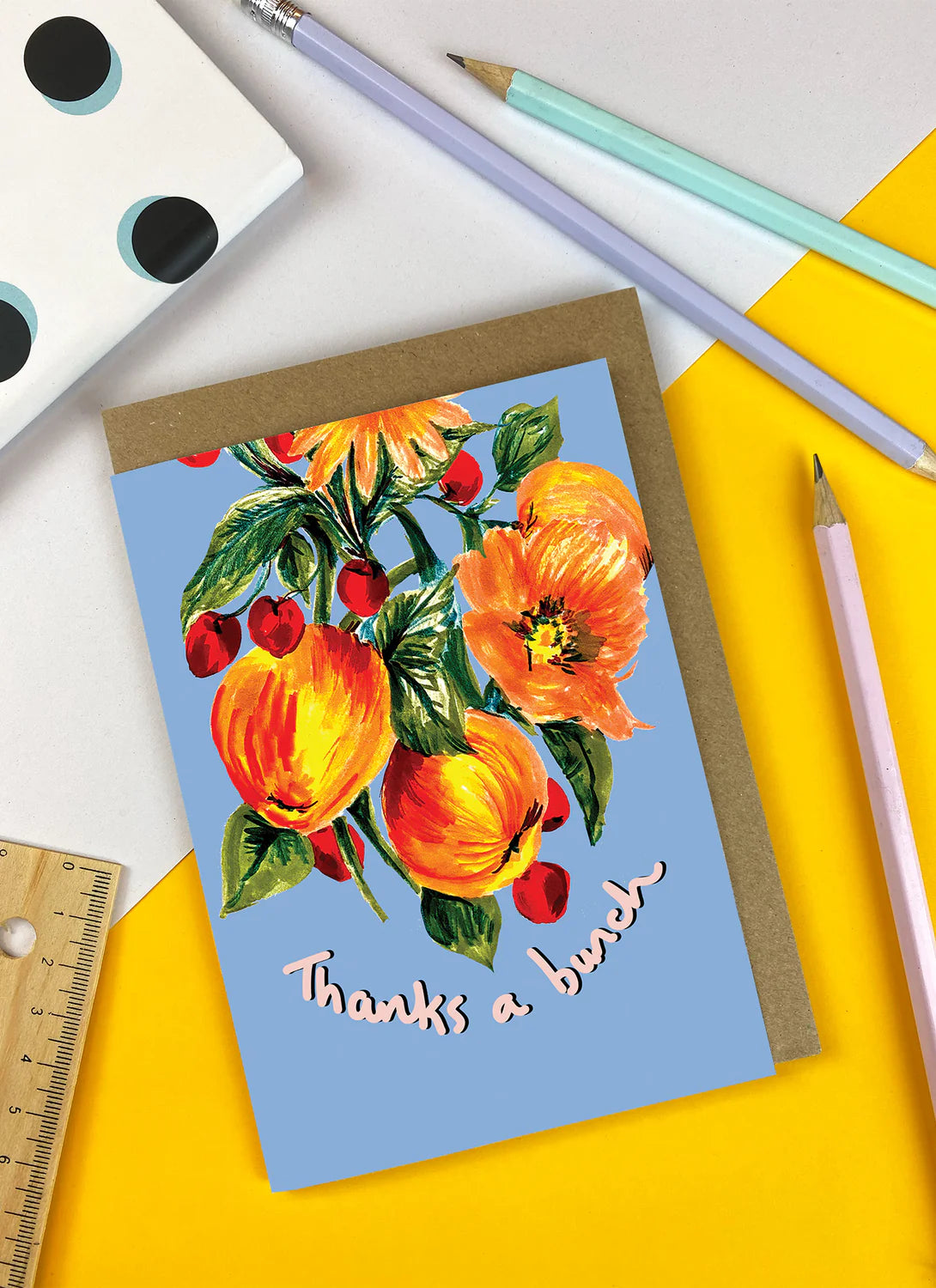Thanks A Bunch Greetings Card