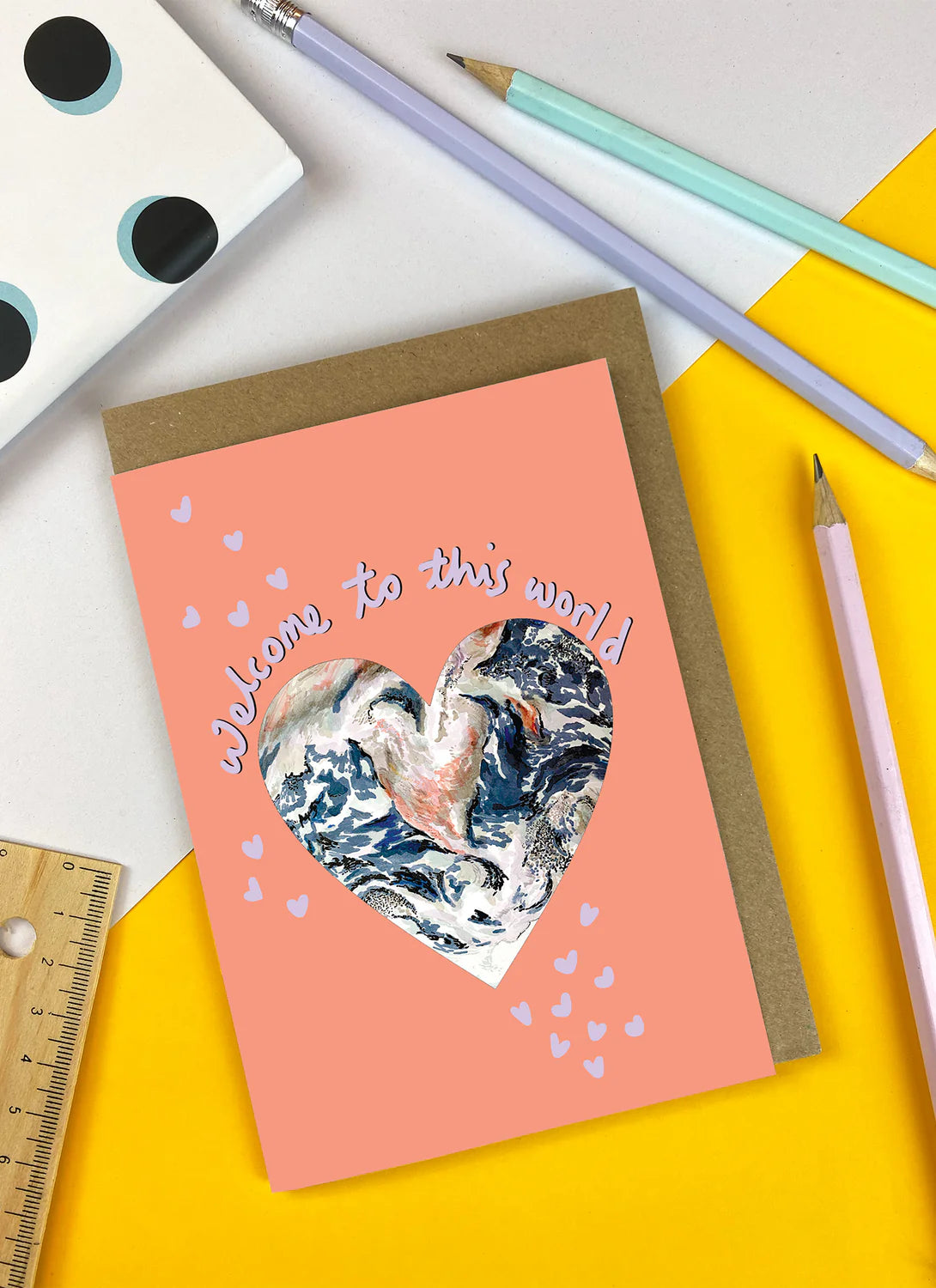 Welcome To This World New Baby Card