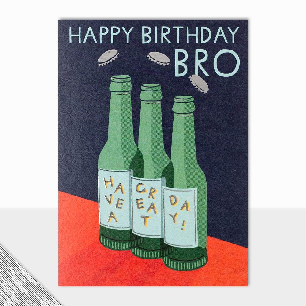 Happy Birthday Bro - 3 Bottles