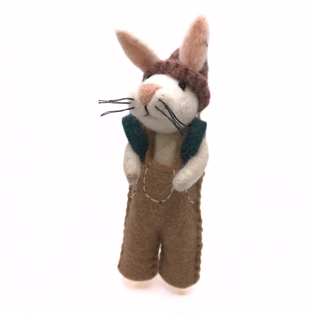 Bunny with Baby Backpack Decoration
