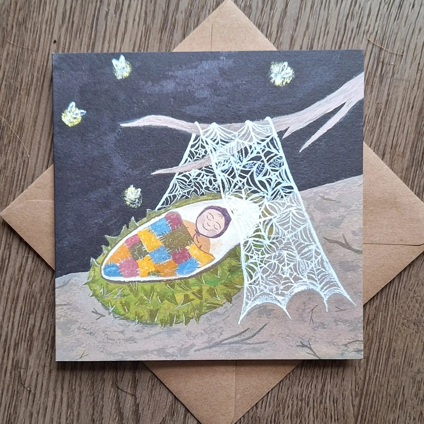 Conker Baby Greeting Card