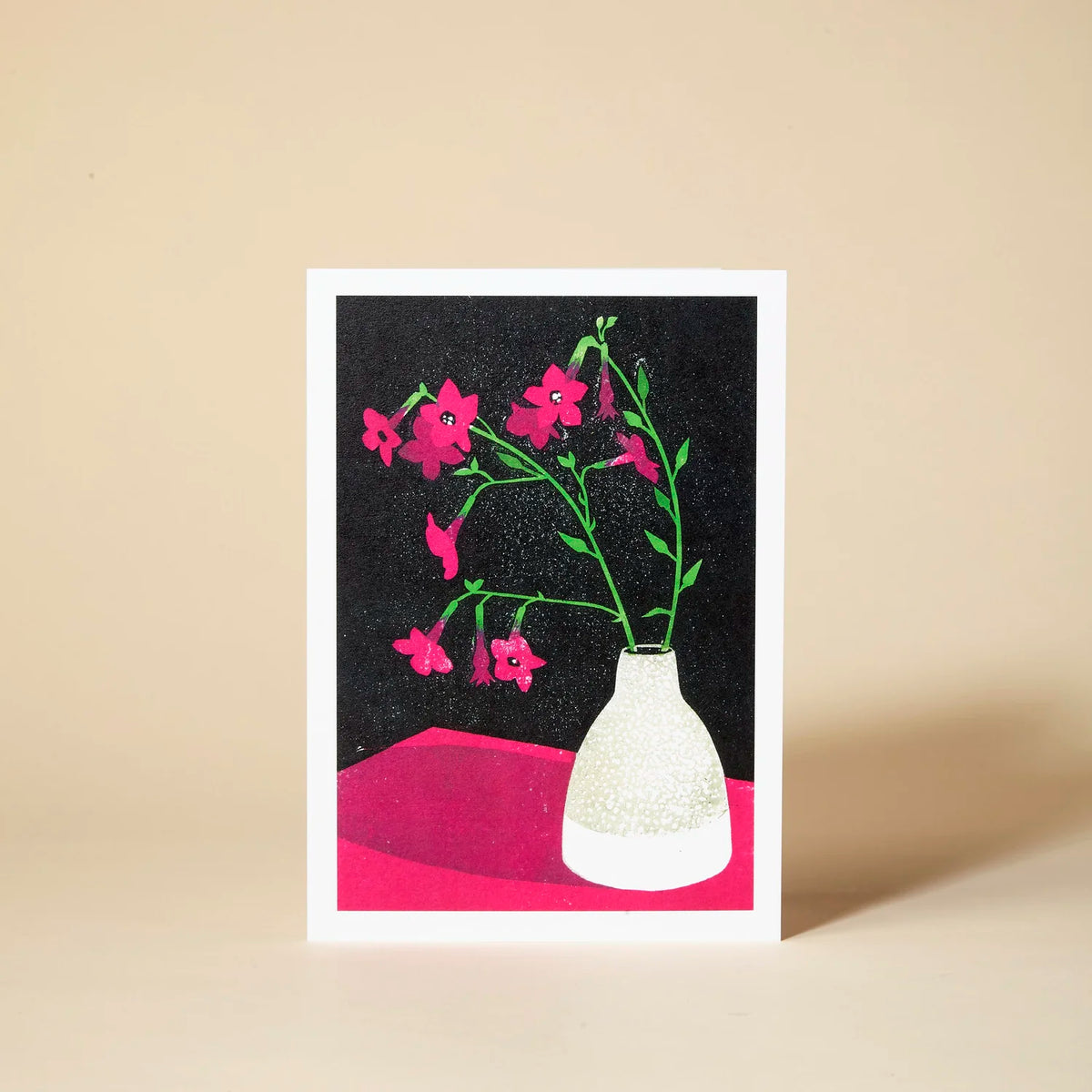 Nicotiana Greetings Card
