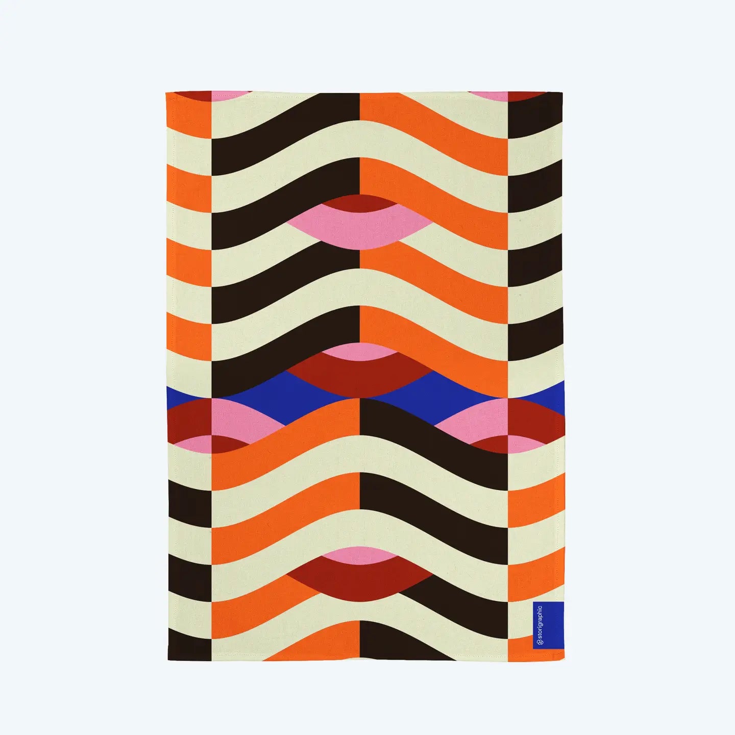 Kinetic Cotton Tea Towel