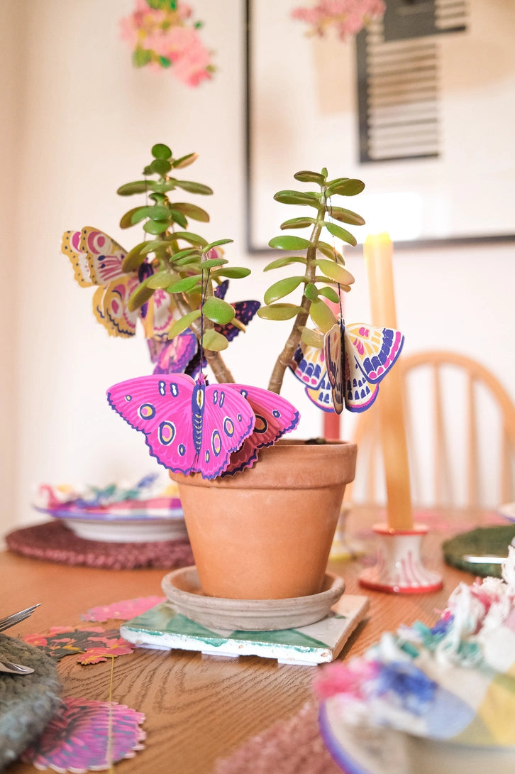 Butterfly Printed Ornaments