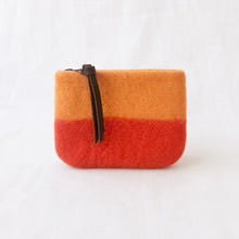 Lila Two Tone Felt Purse