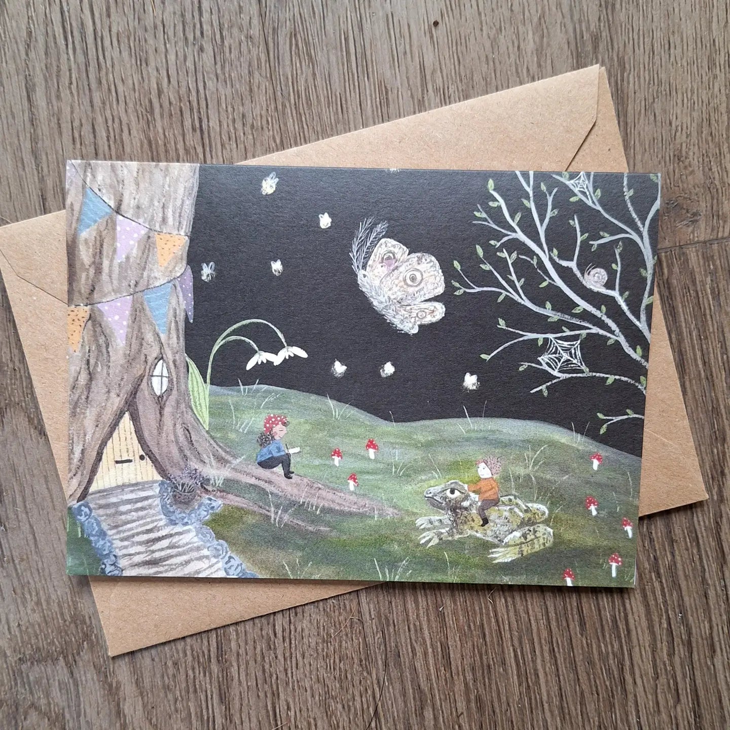 Treehouse Greeting Card