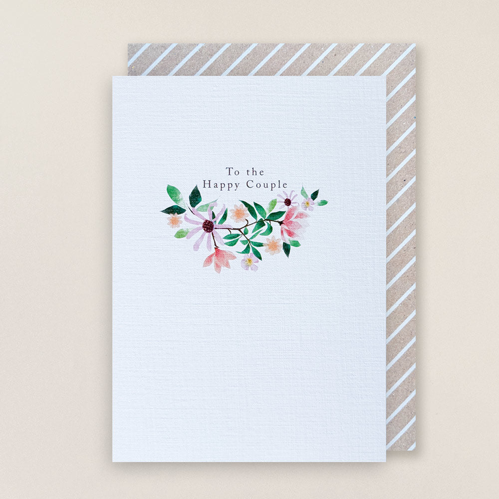 To The Happy Couple greetings card
