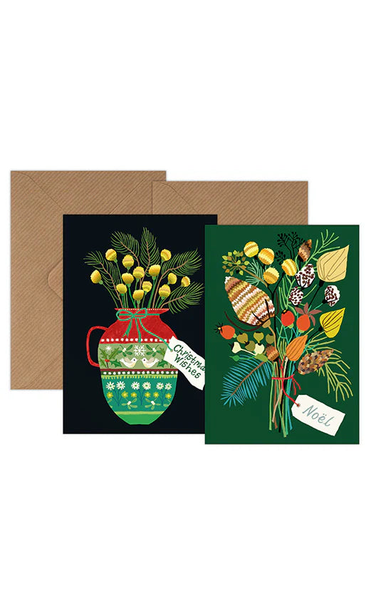 Noel & Christmas Wishes Christmas Cards Greetings Card Pack