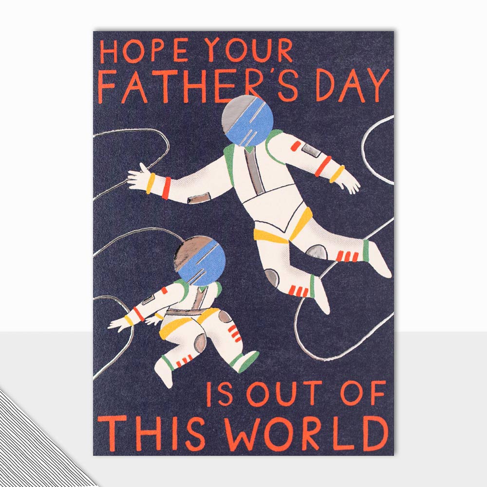 Hope Your Birthday is Out of This World Astronaut Card