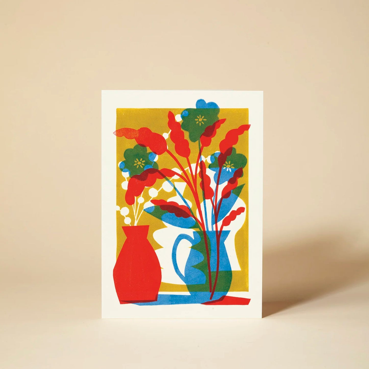 Flora 1 Greetings Card