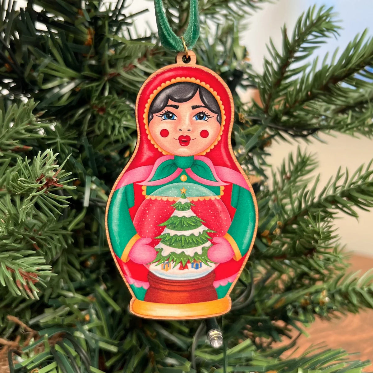 Russian Doll Christmas Decoration