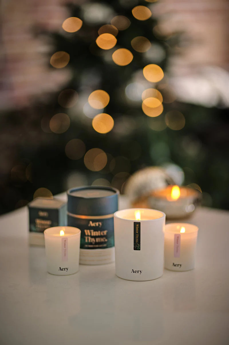 Winter Thyme Scented Candle