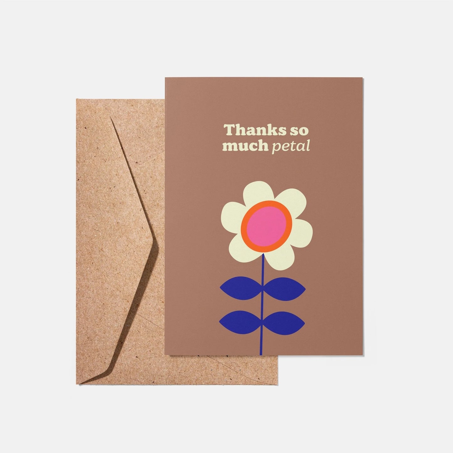 Thanks So Much Petal Greeting Card