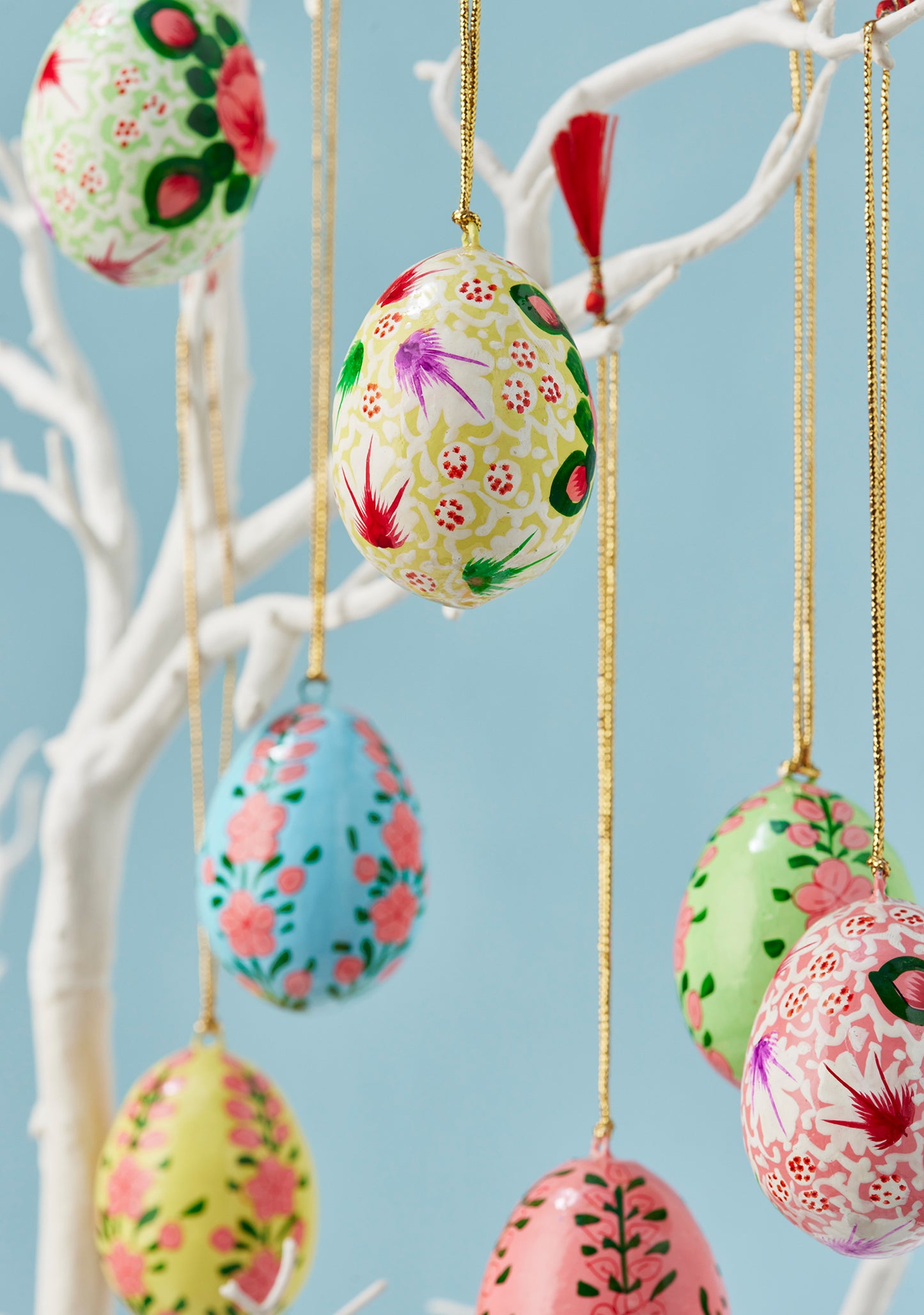 Kashmiri Handpainted Easter Egg Decoration