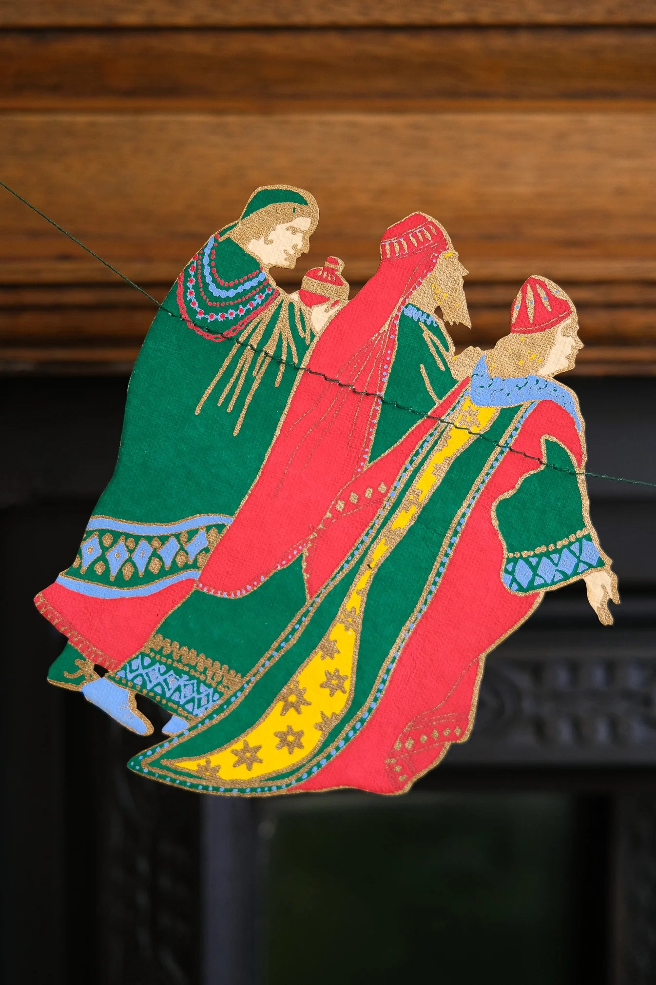 Nativity Sewn Printed Garland