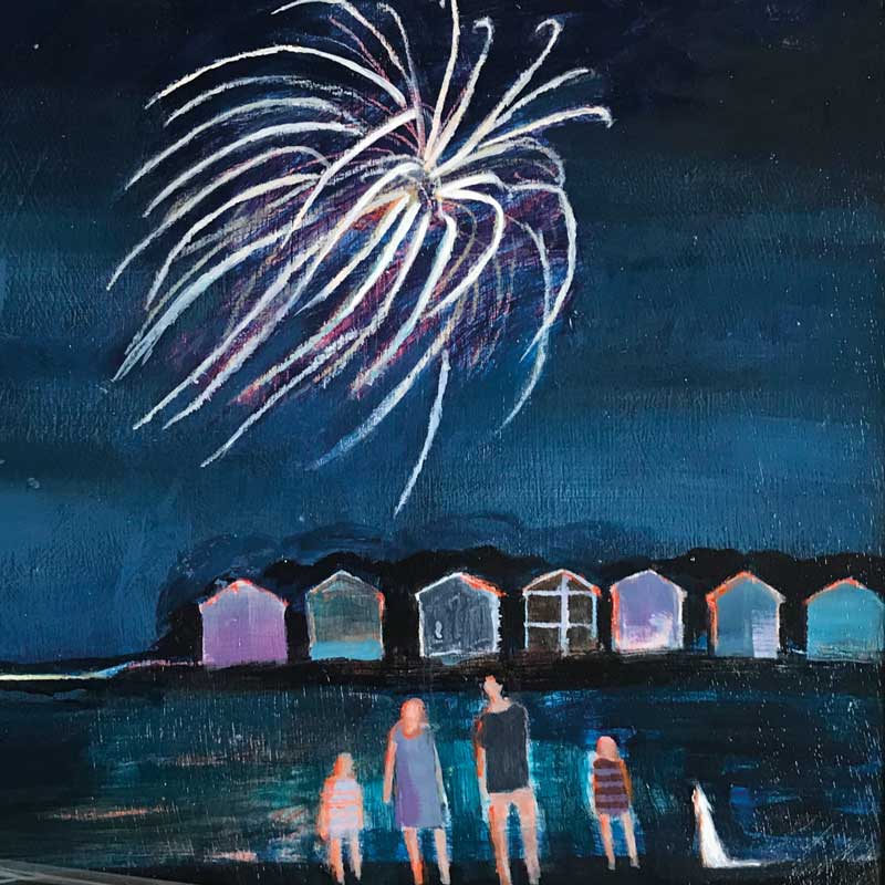 Fireworks Card