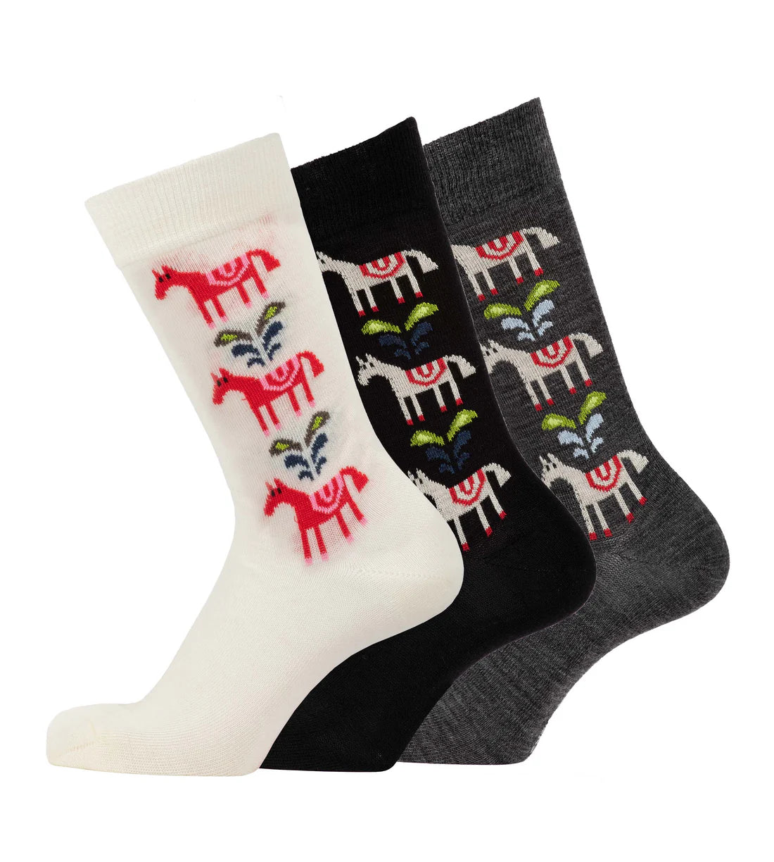 Art Horse Anthracite Merino Wool Socks