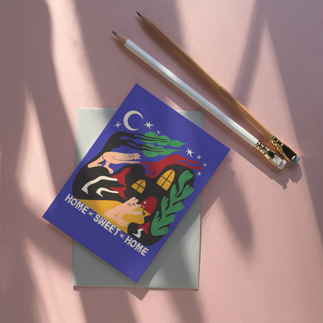 Home Sweet Home Greetings Card