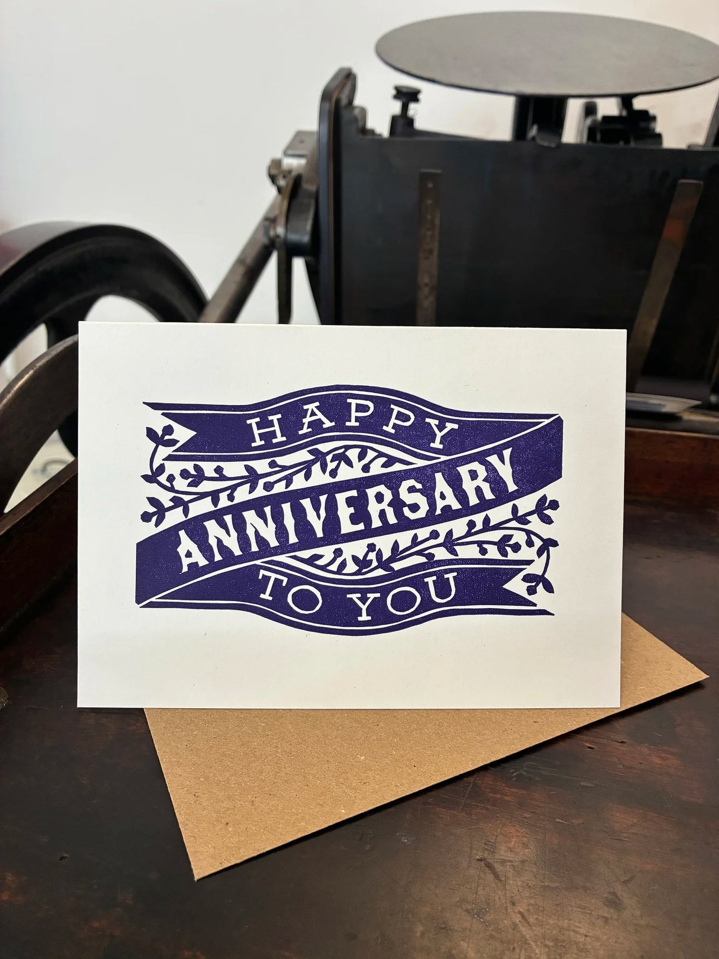 Happy Anniversary To You Greetings Card