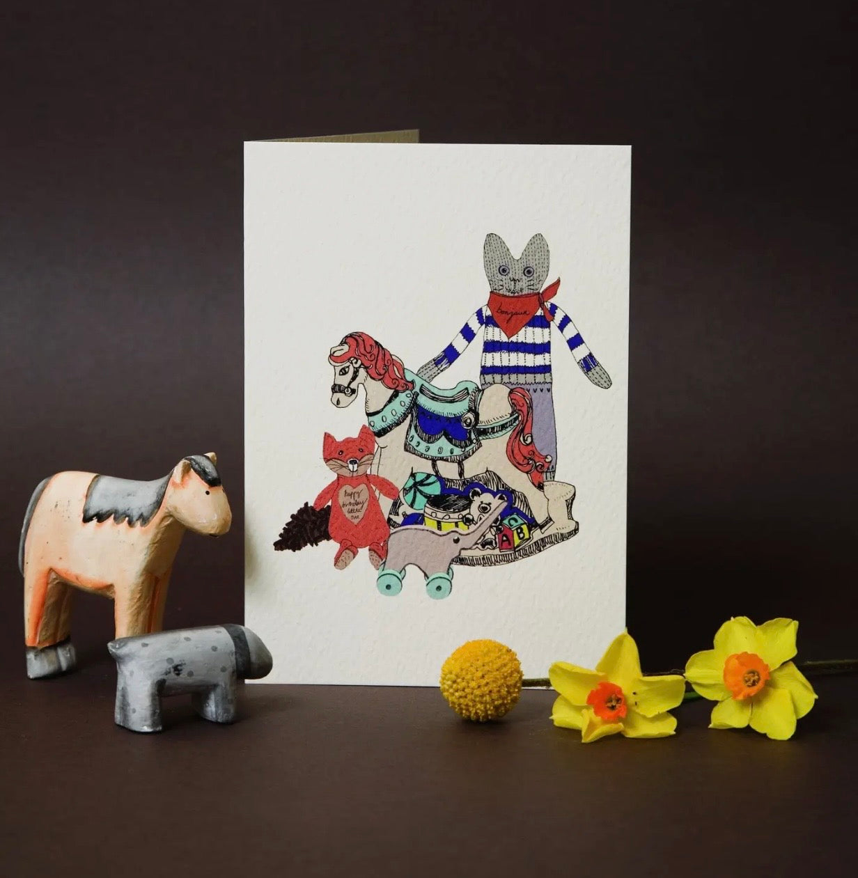 Happy Birthday Toy Greetings Card