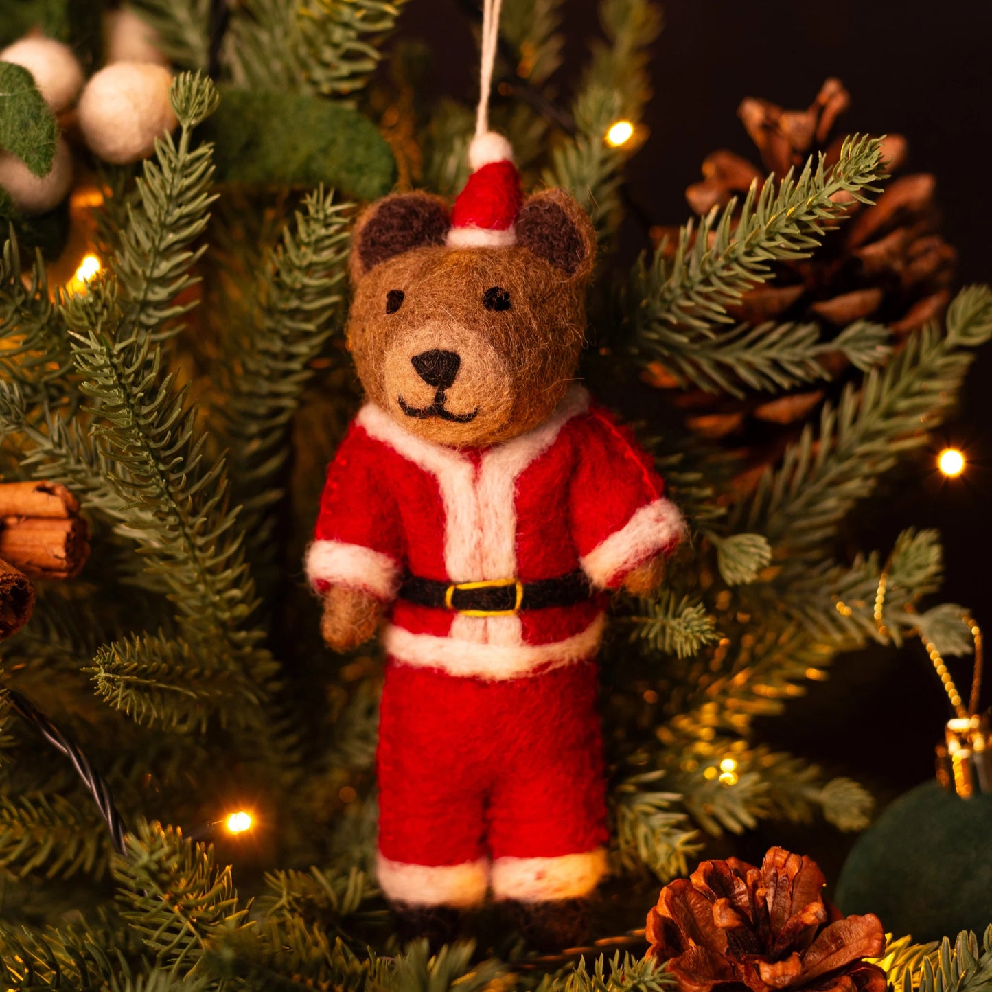 Father Christmas Brown Bear
