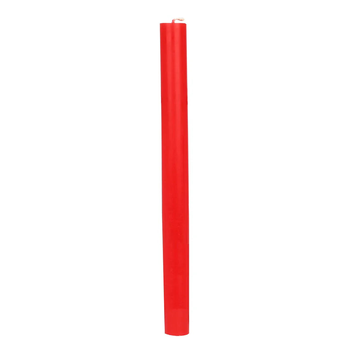 Red Dinner Candle. 28cm