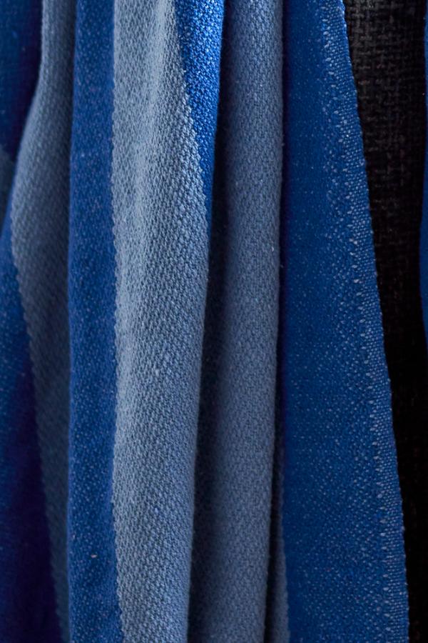 Frello Blue Recycled Cotton Throw