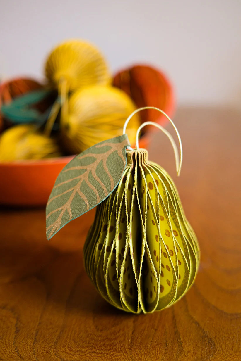Pear Ornament