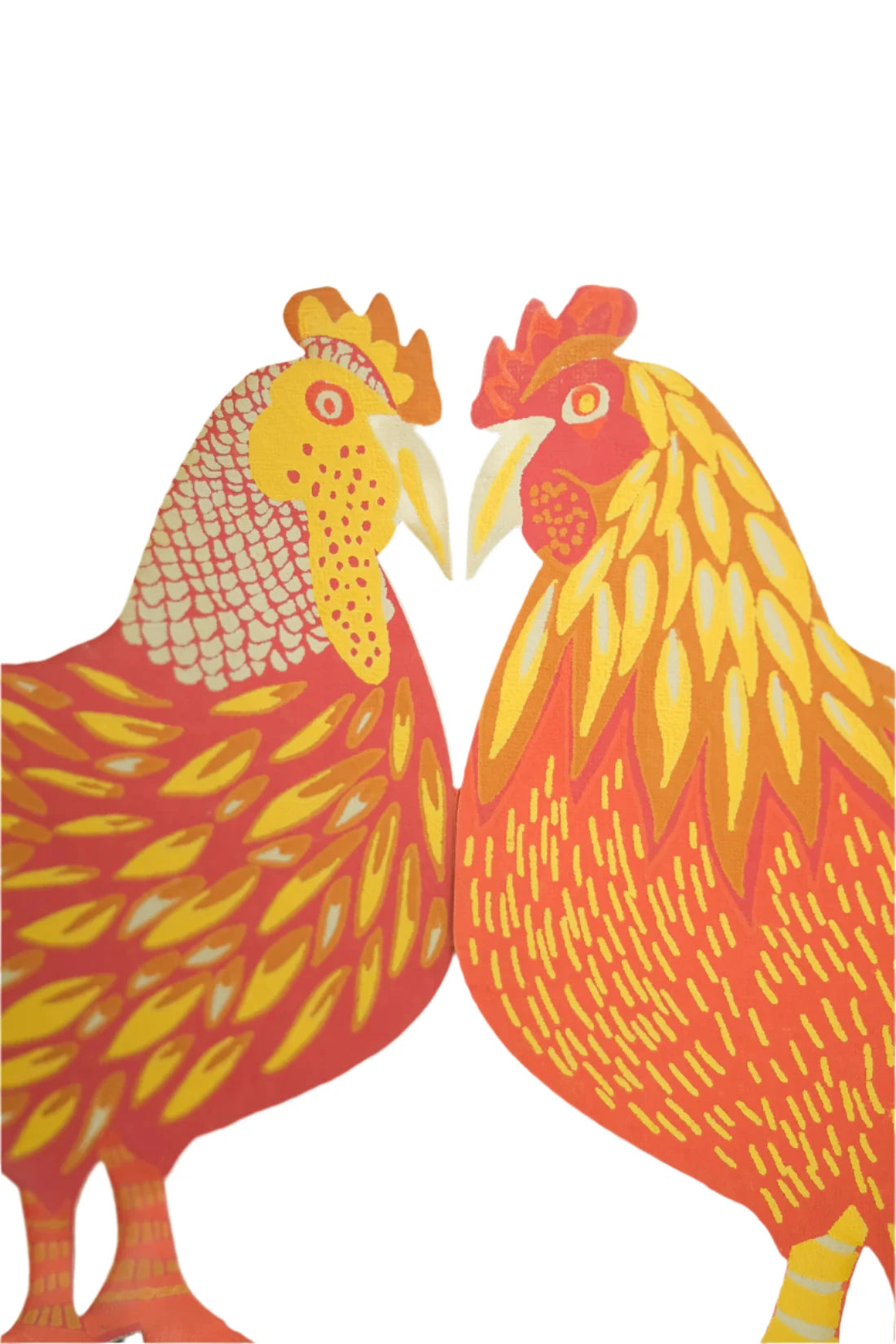 Chickens Concertina Garland