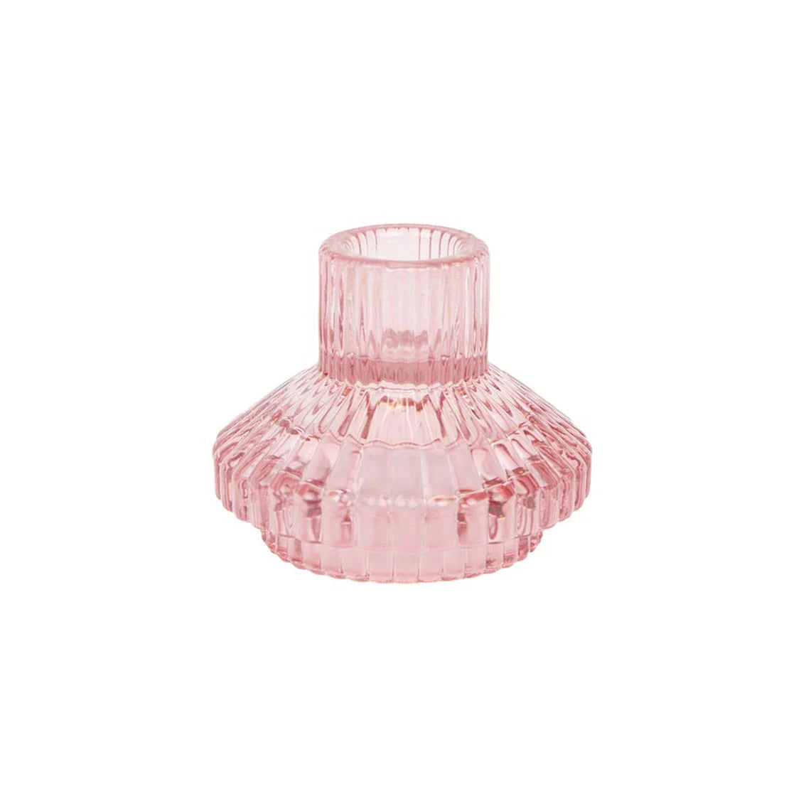 Midnight Forest Small Pink Candle Holder
