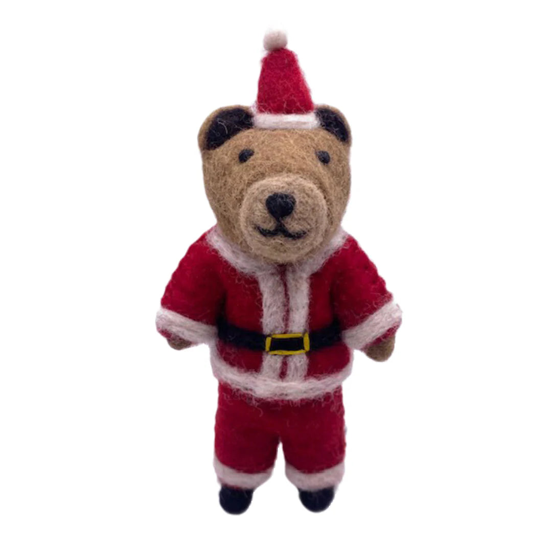 Father Christmas Brown Bear