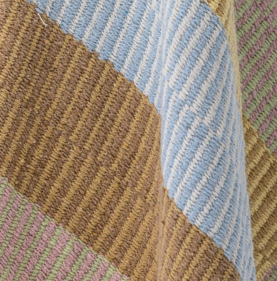 Isnel Throw - Yellow Recycled Cotton