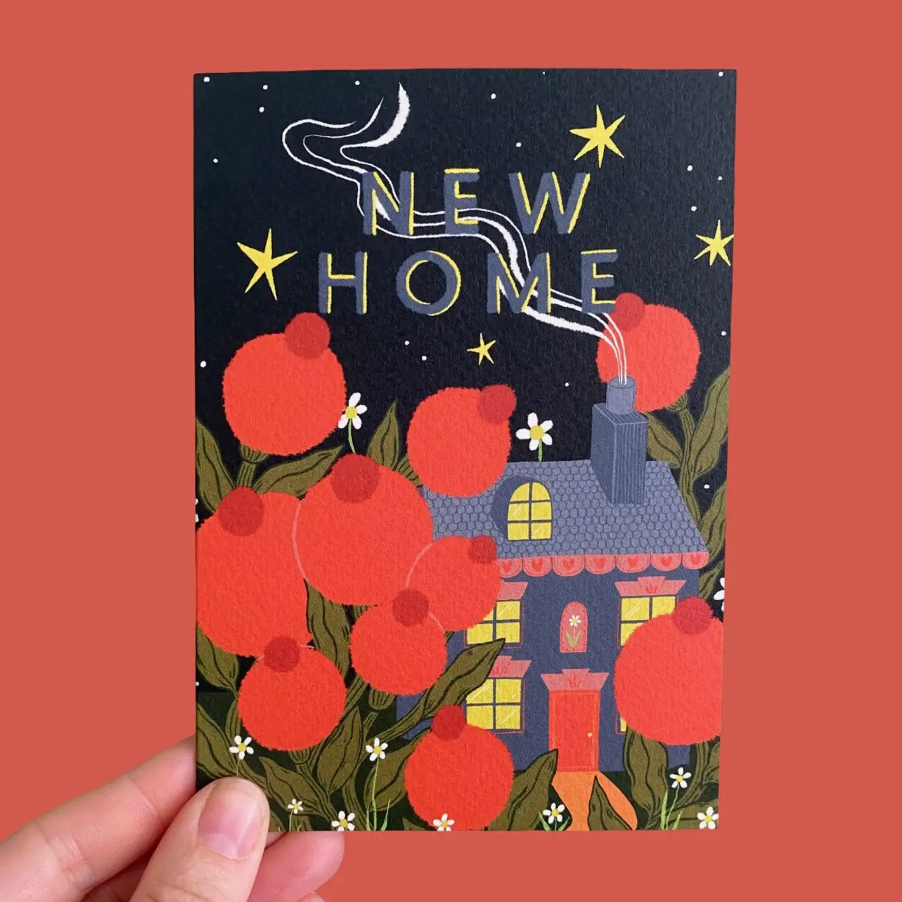 New Home Joyful House Greetings Card