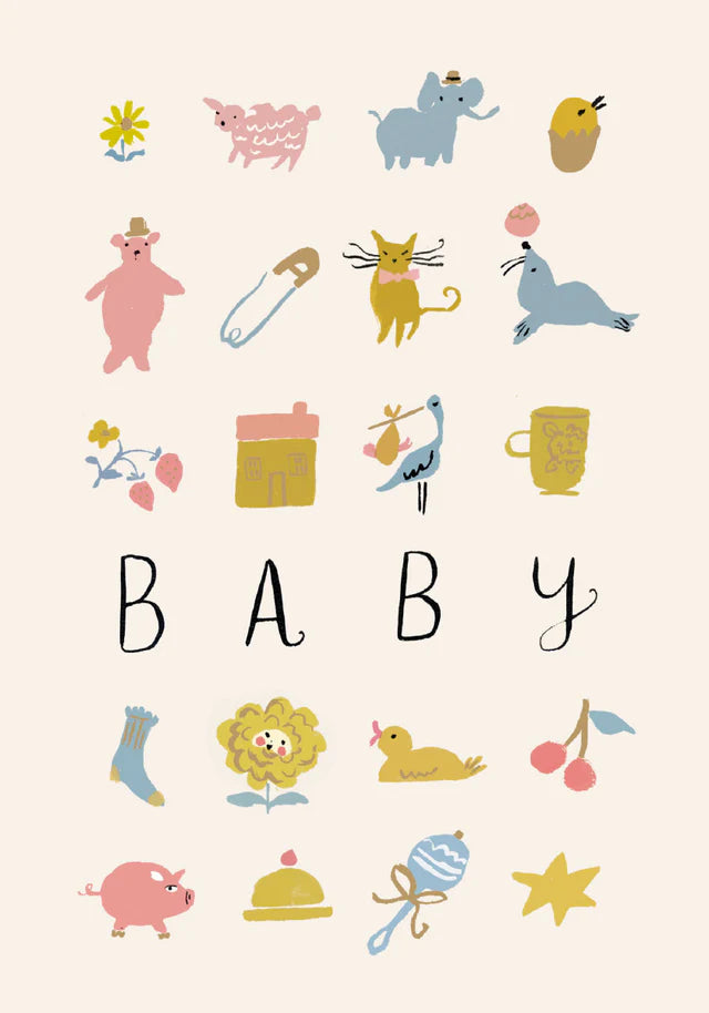 Baby Toys Petite Greeting Card