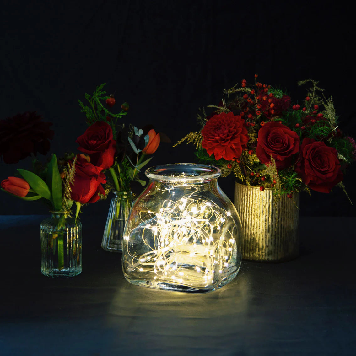 LED Silver Wire Lights