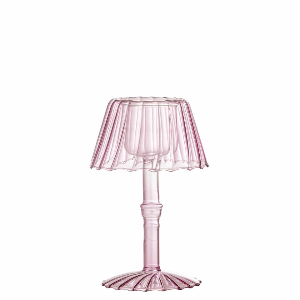 Cisco Votive - Rose Glass