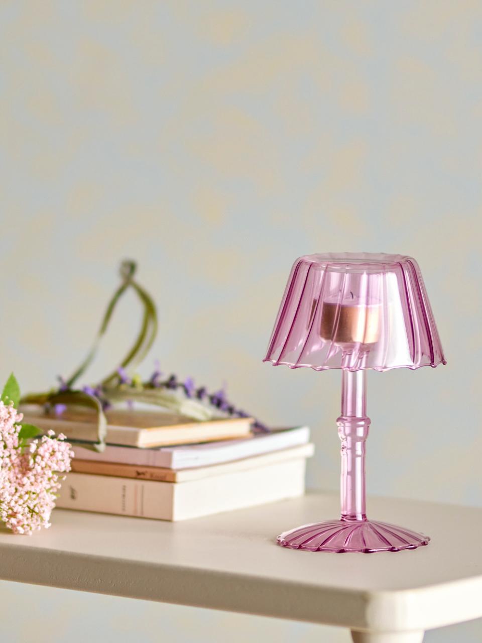 Cisco Votive - Rose Glass