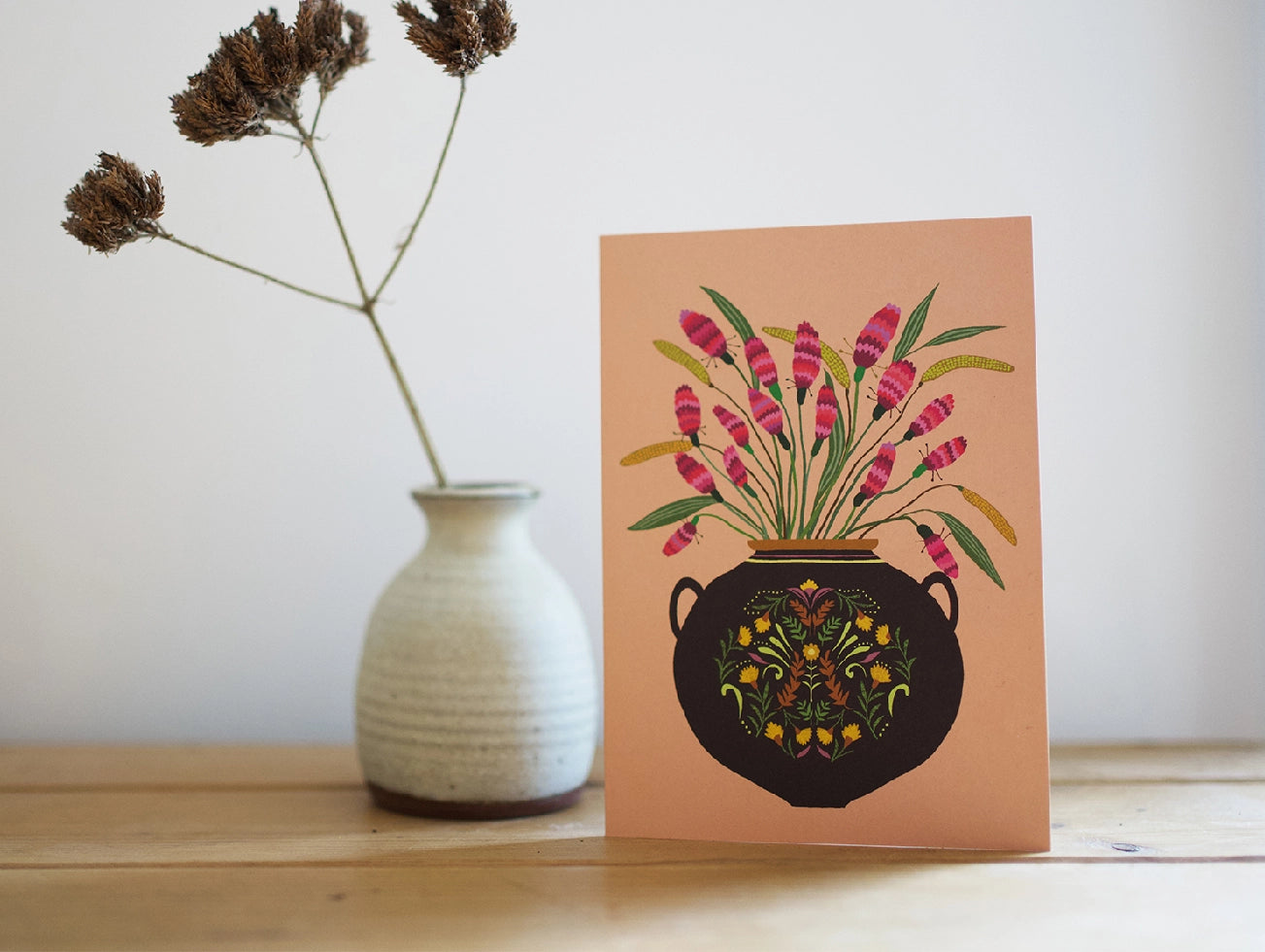 Sanguisorba Greeting Card