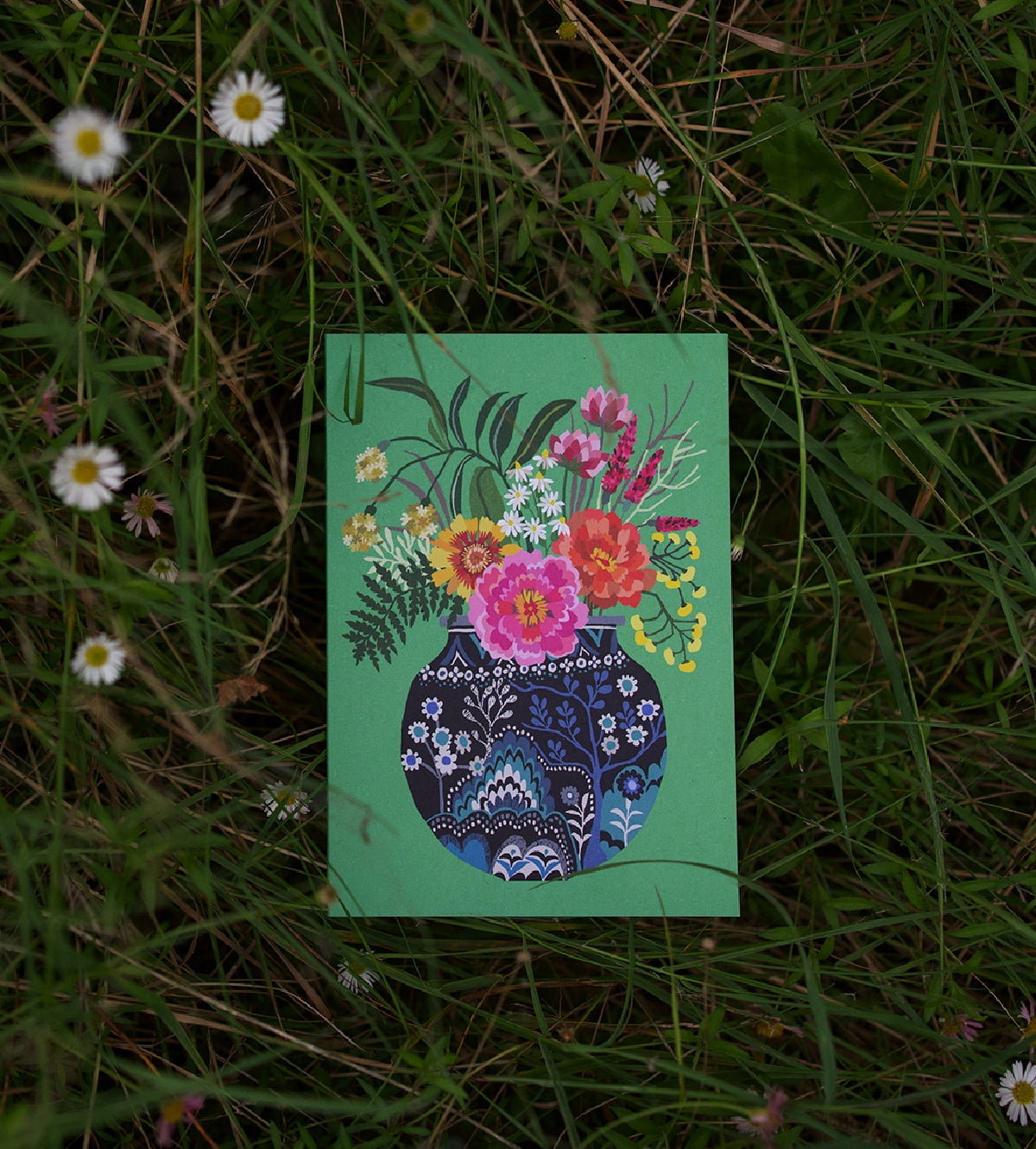 Fleurs Greeting Card