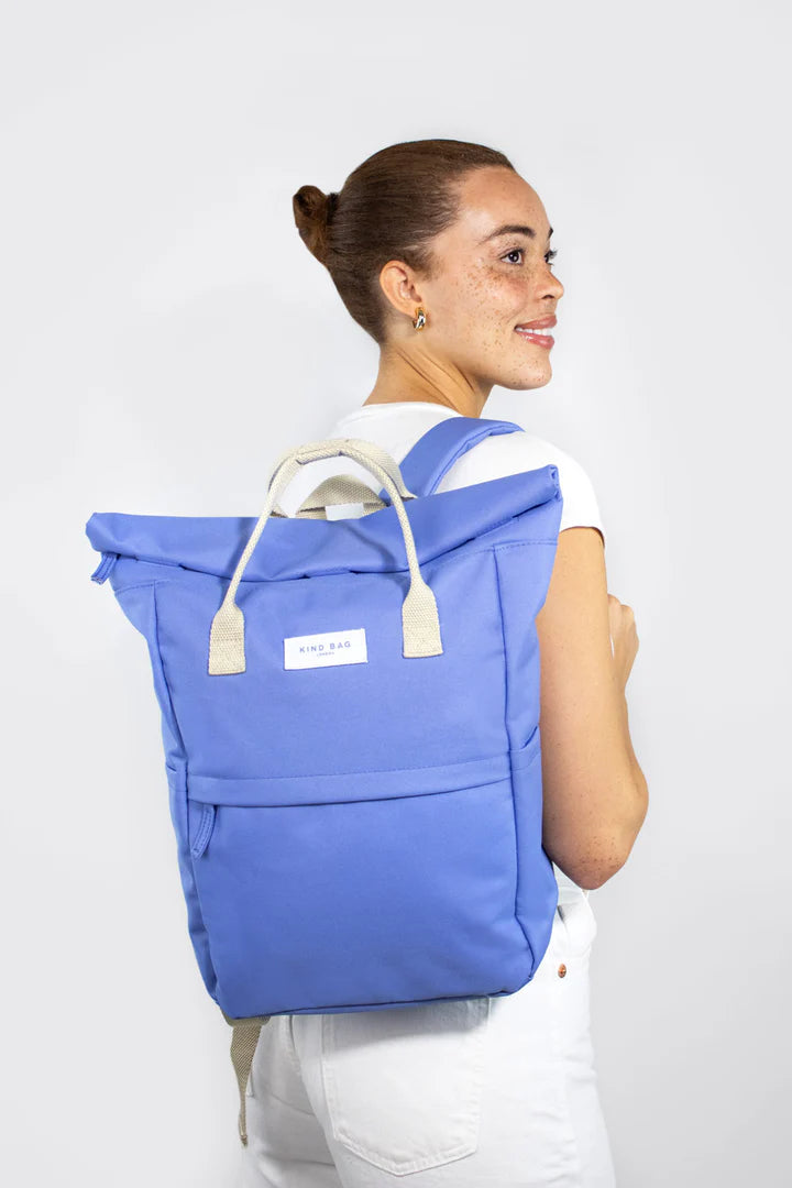 Dusty Blue Medium Backpack