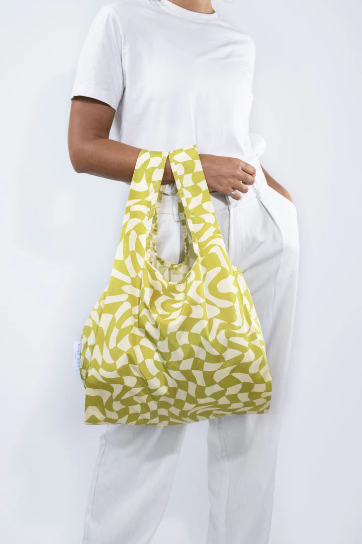 Wavycheck Medium Reusable Bag