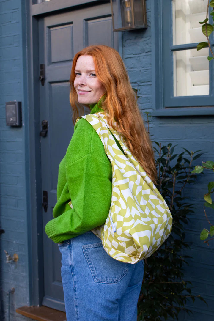 Wavycheck Medium Reusable Bag